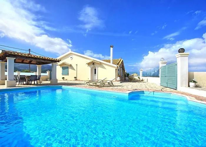 Villa Athanasia - With Private Pool On The By Posarellivillas Acharavi (Corfu)